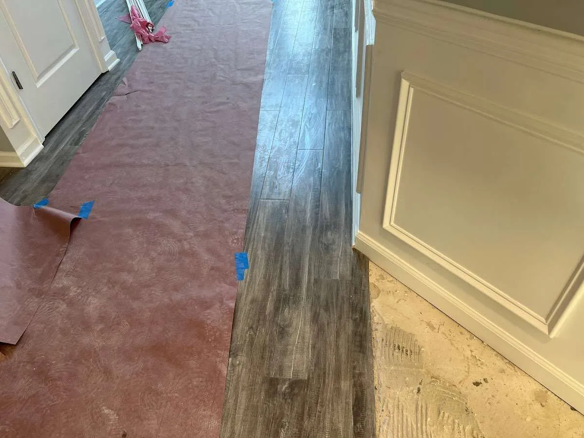 Completed marble shower restoration in Clarkston